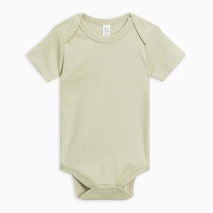 Organic Baby Short Sleeve Classic Bodysuit | Sage